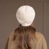 Women's Winter New Wool Hat Women's Autumn and Winter Thermal Hat Fashion Knitted Stacking Hat
