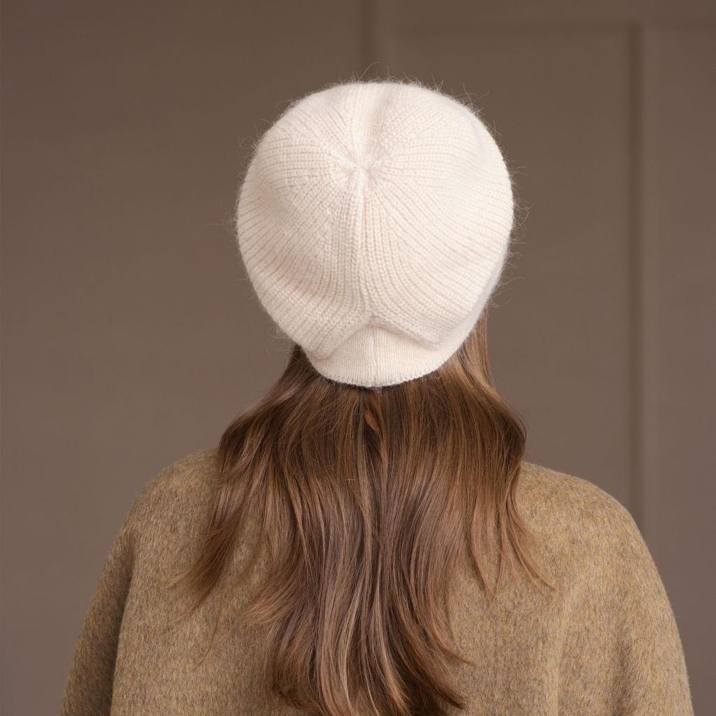 Women's Winter New Wool Hat Women's Autumn and Winter Thermal Hat Fashion Knitted Stacking Hat