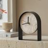 Luxury Modern Desk Clock - High-End Tabletop Art Ornament for Office, Study Room, Bookshelf & Sample Room, Elegant Timepiece Decor