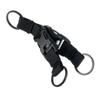 Nylon Webbing Outdoor Molle Clip Quick Release Camping Keychain Holder Durable   Hiking Climbing