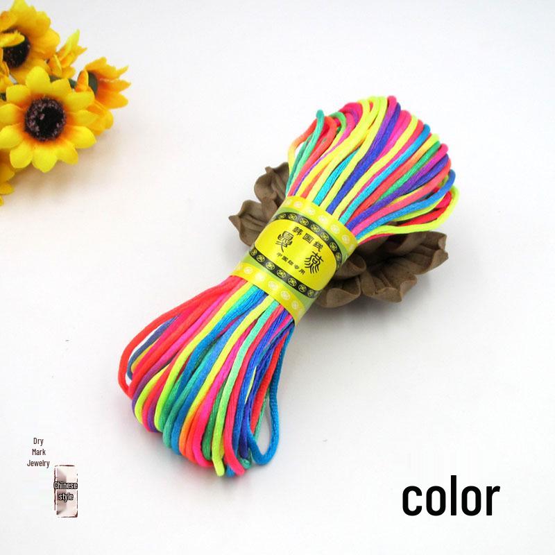 Jade Thread No. 5 DIY Woven Jewelry Cord for Chinese Knot Making