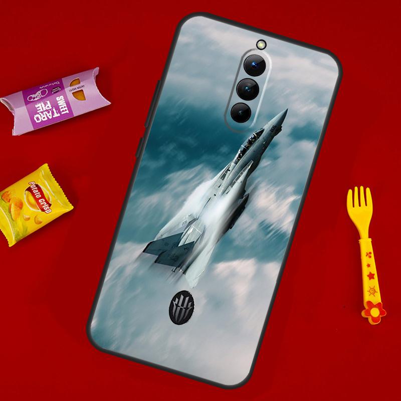 F14 Tomcat Fighter Case For ZTE Nubia Red Magic 10 Air 6 6S 7S For Red Magic 11 10 9 8 8S 9S 10S Pro Plus Cover