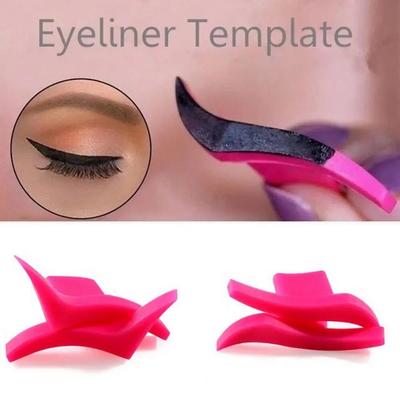 1 Paar Eyeliner-Stempel-Vorlage, Schablonenmodelle, professionelles Make-up, neuer Flügel-Stil, einfach zu schminken, Augenflügel für Frauen