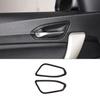 ABS Carbon Fiber Car Center Control Interior Decoration Sticker For BMW 1 2 Series F20 F21 F22 F23 2012-2018 Car Accessories