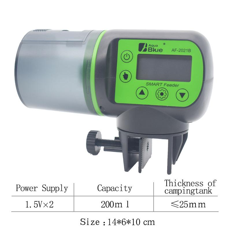 LCD Display Automatic Fish Feeder for Aquariums