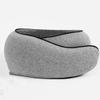 Yousheng Cestovní polštář za krk Přenosný polštář z paměťové pěny Design šneka Ergonomická krční podložka pro cestování letadlem vlakem Použití doma