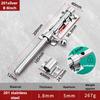 1PCS Stainless Steel Door Latch Solid Sliding Bolts Latch Home Hardware Gate Safety Toilet Door Lock