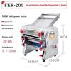 Junxi Electric Dough Roller: Stainless Steel Automatic Noodle Maker for Home and Commercial Use