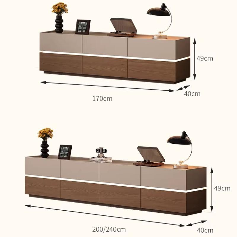 Hold 55 Inch Tv Stand Vintage Light Brown Media Luxury Console Tv Cabinets Lowboard Nordic Design Living Room House Accessories