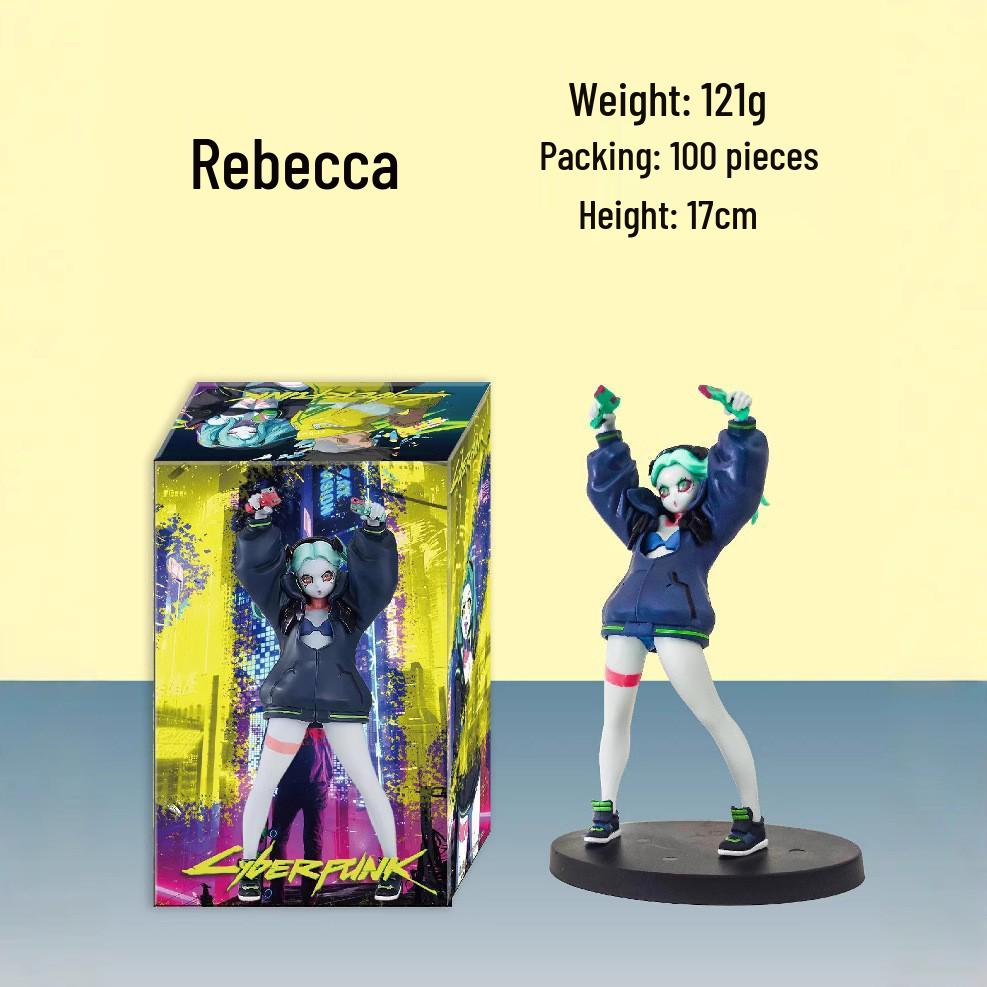 Cyberpunk Edgerunners Lucy, David & Rebecca Desktop Figurines