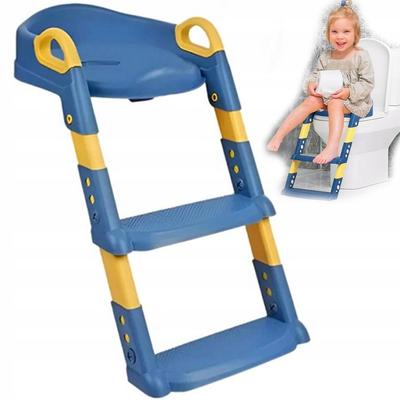 TOILET SEAT COVER TOILET Ladder for Children TOILET STEP Steps Blue