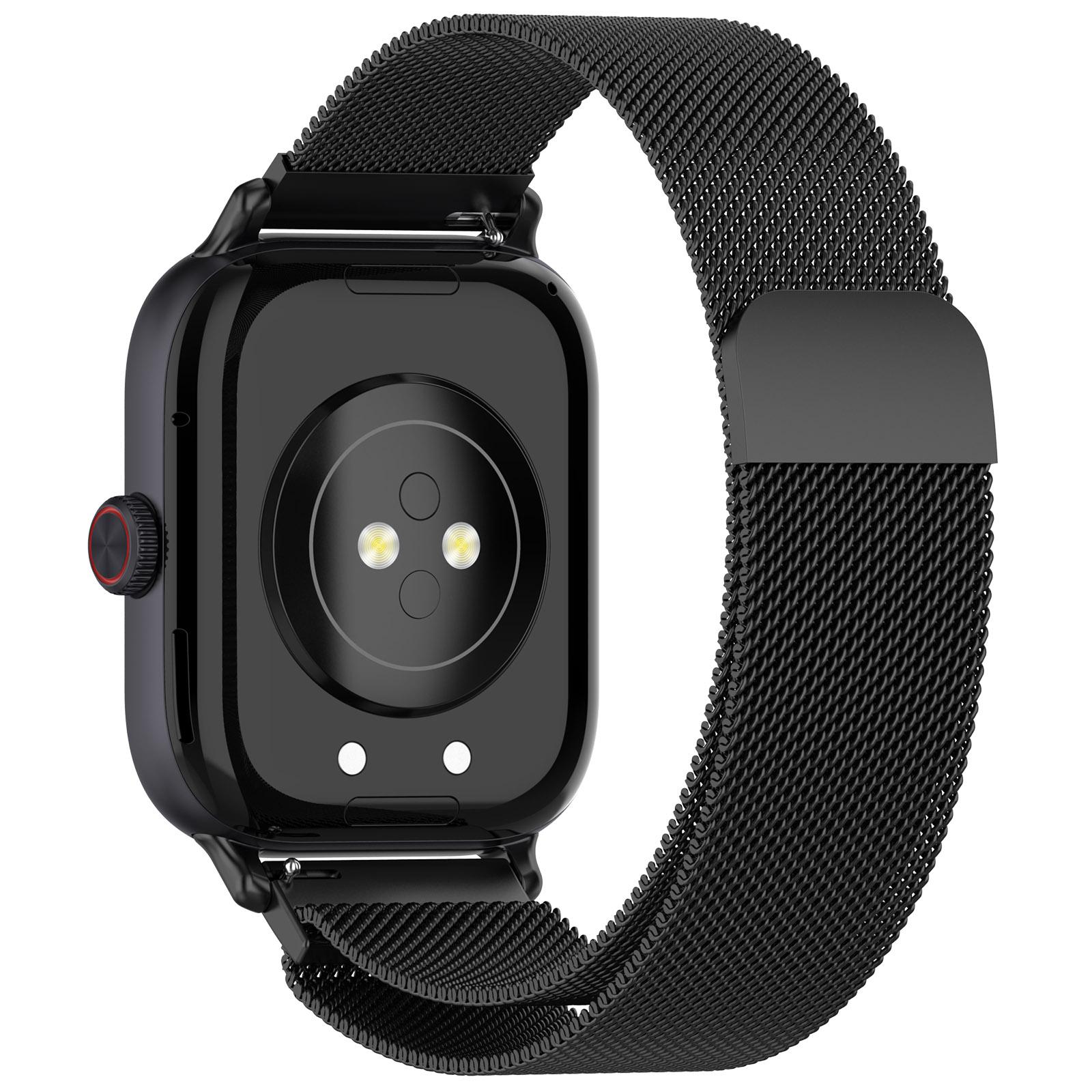 

Металлический ремешок для часов vivo Watch GT/iQOO Watch GT сетчатого типа Black