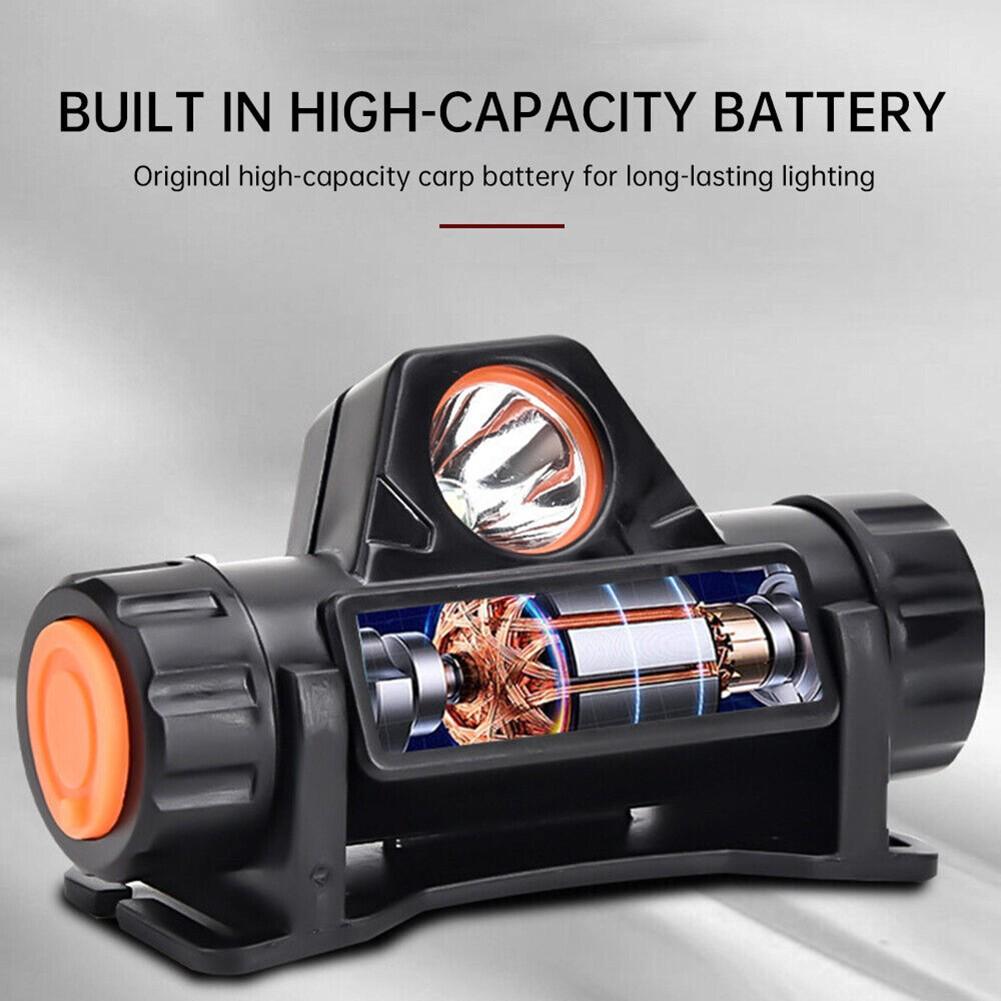 Lightweight and Portable Dimming Headlight for Welding Helmet USB Charging