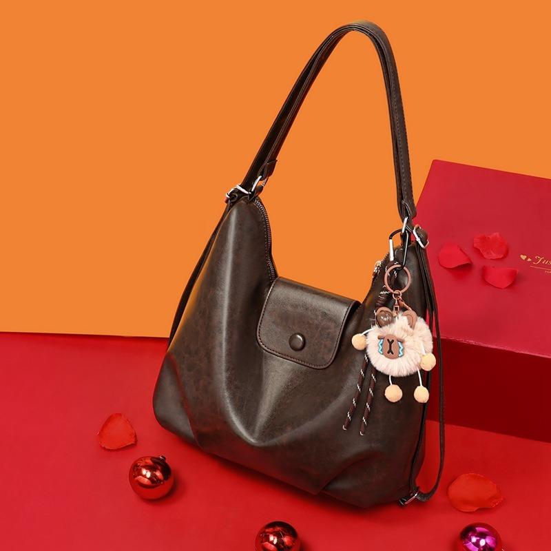 Bags New women's bags Autumn and winter shoulder armpit bags Large capacity commuter casual tote bags