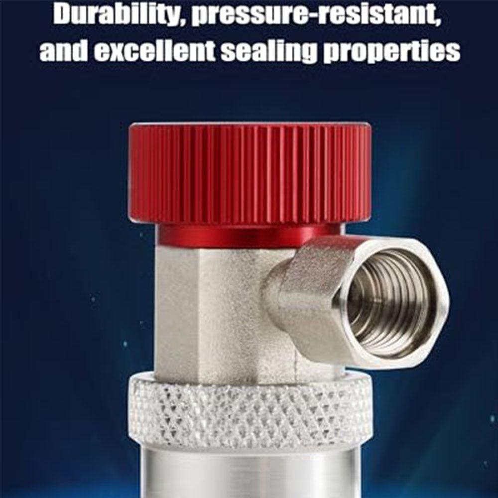 Fluoride Quick Coupler Air Conditioner Coupler Refrigerant Coupler  Car Air Conditioning