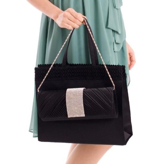 Formal Sub-bag, A4 Size, with Gusset, Horizontal, Made In Japan, Suitable for Both Formal and Informal Occasions