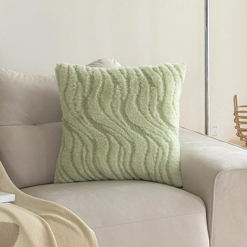 12x20'' Inches Throw Pillow Cushion Cover Wave Pattern Jacquard Luxury Modern Style Couch Sofa Pillow for Living Room Bedroom