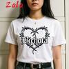 Y2k 90s Unisexe Sera Bonito Bichota Karol G Unisexe T-shirt Été Décontracté Manches Courtes T-shirts Col Rond T-shirt Tendance Vêtements Unisexes