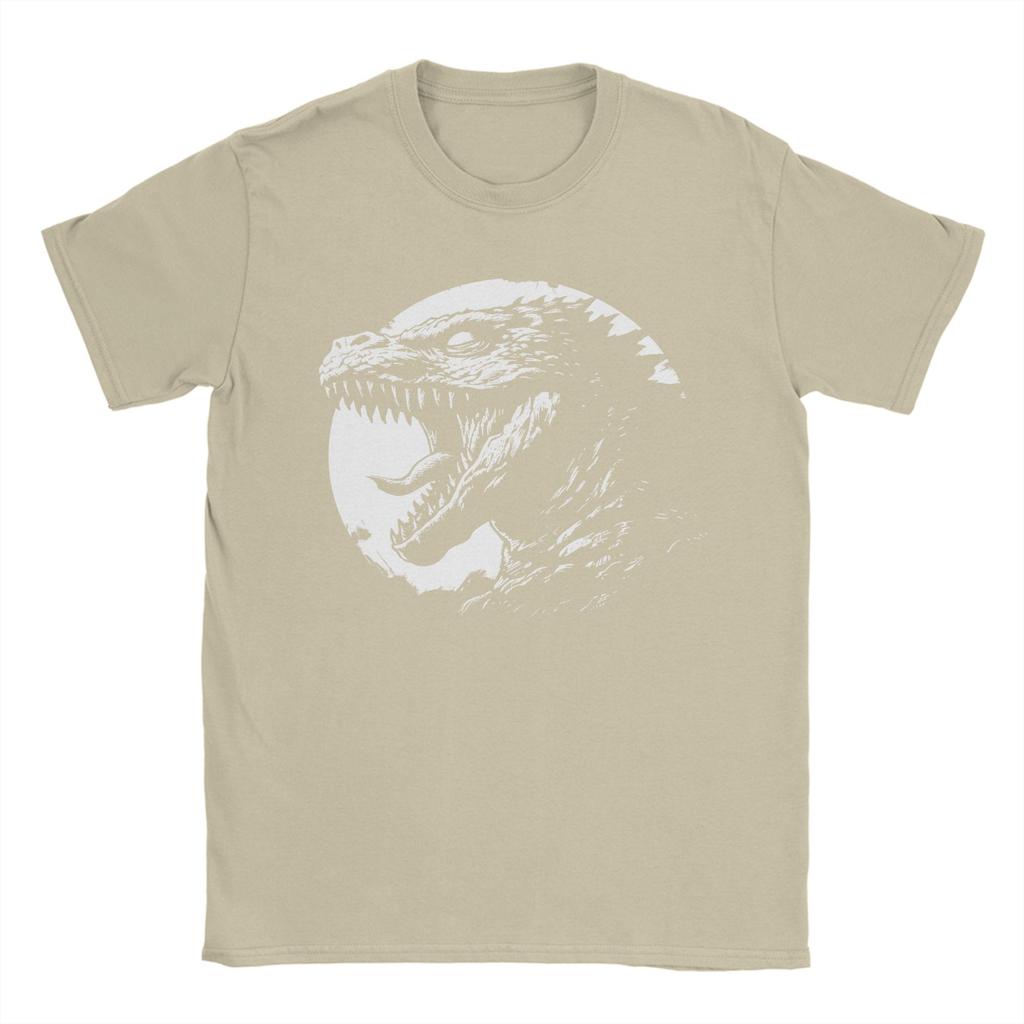 King of Kajiu Godzillaed T-Shirt Unisex Baumwolle Freizeit-T-Shirt Rundhals T-Shirts Kurzarm Kleidung Geschenkidee