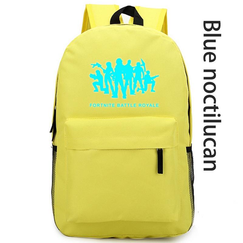Luminous Bag Game Youth Campus Fashion Trend Backpack For Unisex