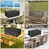 Heavy-Duty Oxford Fabric Fire Pit Cover - All-Season Outdoor Square Fire Pit Cover,Garden, Backyard - Fits Most Fire Pits