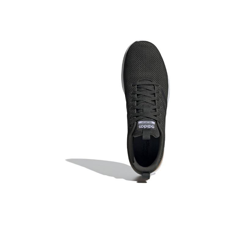 adidas Neo Lite Racer Cln Wygodna Sportowa Amortyzacja Buty Lifestyle Niskie Męskie sneakersy Czarny Biały Złoty FW1335