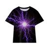 Children's Flash Series Children's Short Sleeve T-shirt 3D Printed Short Sleeve T-shirt