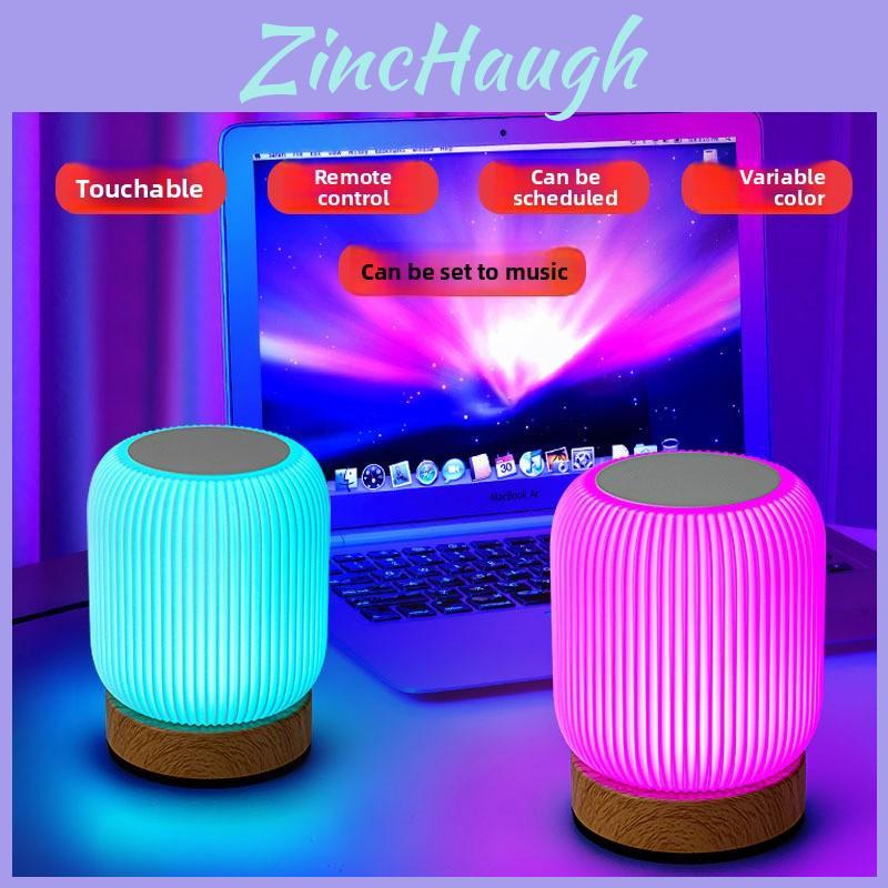 Rechargeable Portable Bedside Night Light Dimmable Adjustable Color Temperature Table Lamp For Bedroom