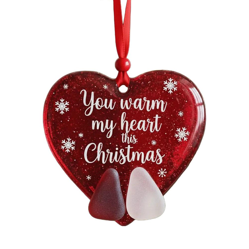 New Christmas Acrylic Friendship Hanging Pendants Ornaments Xmas Tree 2026 New Year Party Home Decoration DIY Gifts