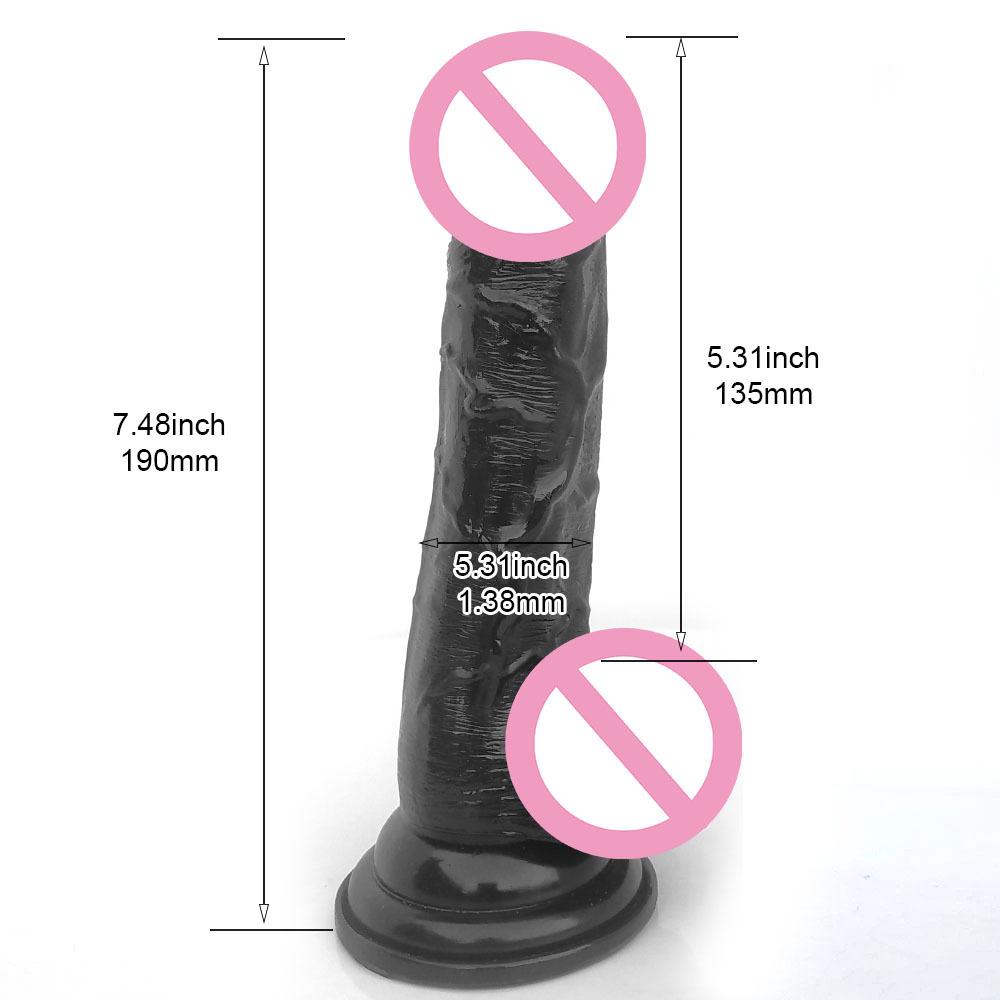 35mm Simulation Dildo Female Masturbator Dildo JJ Couple Adult Product