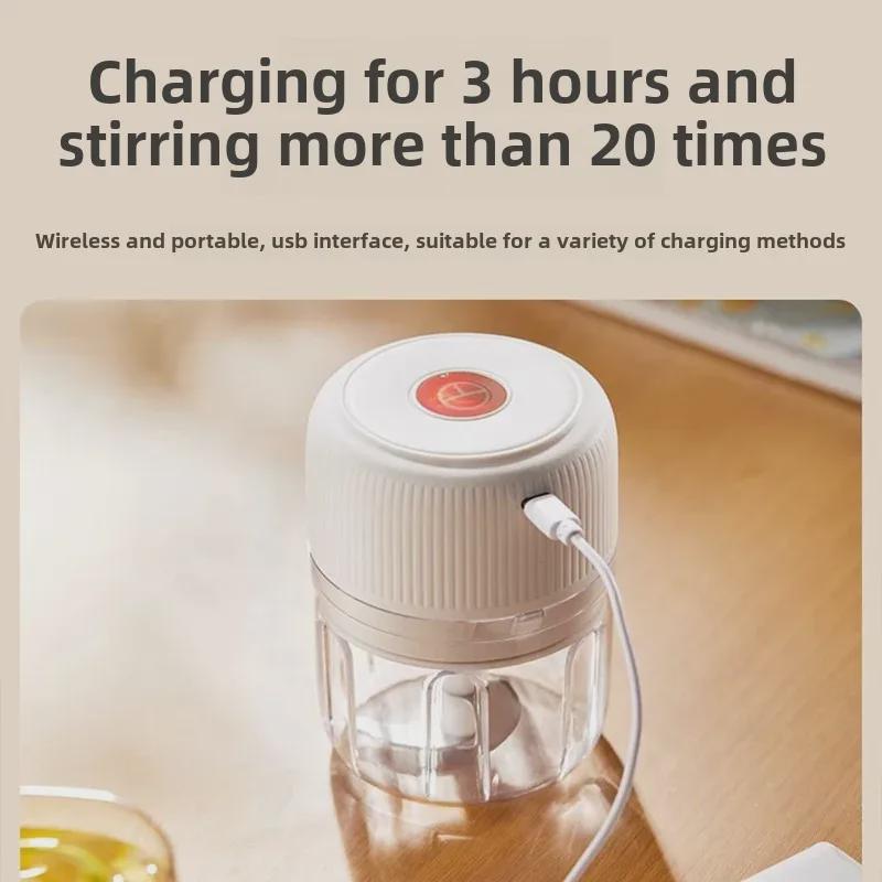 Electric Garlic Masher & Crusher