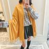 Women's Winter Fleece-Like Cashmere Scarf Solid Color Warm Autumn Winter Scarf