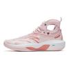 Anta KT8 520 Slip Resistant Shock Absorbing Durable High Top Basketball Shoes Men Sneakers Pink White 112321101-10
