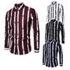 Men's New Casual Striped Long Sleeved Seasonal Shirt