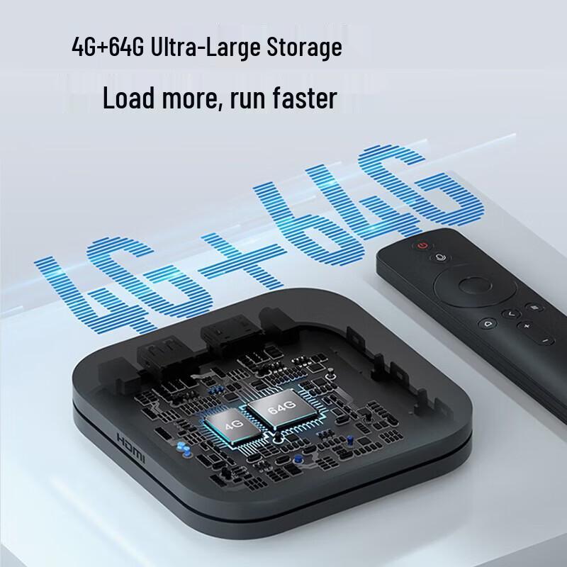 Xiaomi MI Box 4S MAX 4K Chytrý hlasový TV Box
