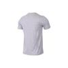 Men's Nike Solid Color Cotton Round Neck Short Sleeve Gray T-Shirt AJ1159-063