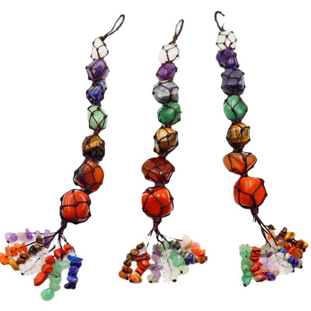 

Stone Tassel Car Hanging Drop Auto Interior Accessories Rearview Mirror Pendants Hanging Ornaments