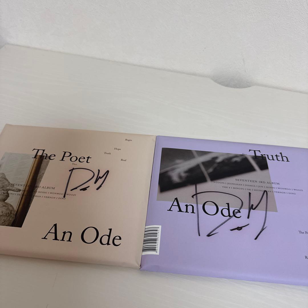 

[USED] SEVENTEEN An Ode The Poet Truth Dokyeom autograph