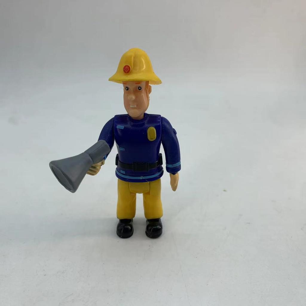 1Pcs Fireman Sam Character Colletion Model Figures Cartoon Joint Movable Firewoman Male Female Action Figuras Playthings Designed for Children