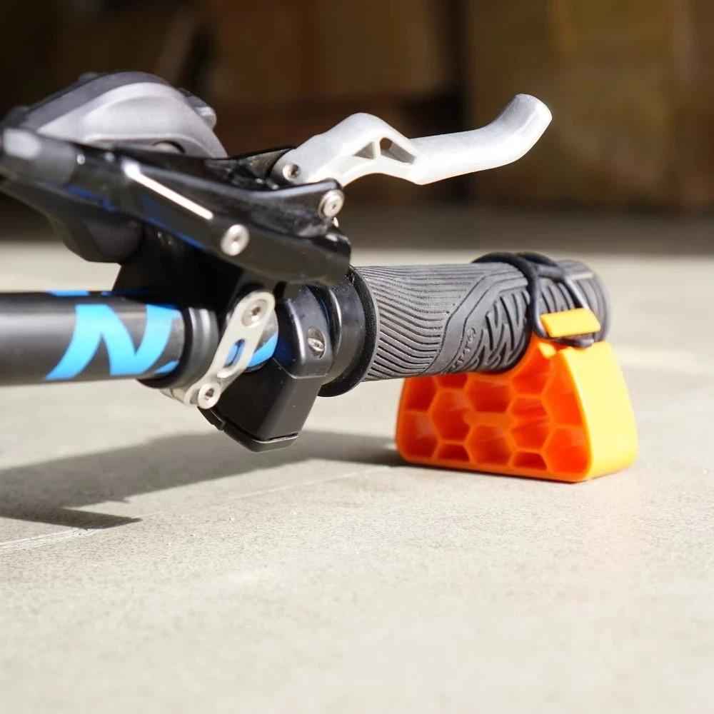 Anti-Slip Bike Handlebar Stand ZTTO Cycling Handlebar Attachment  for Inverted Parking