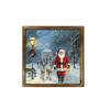 Christmas Christmas Tree Welcome Sign 2D Flat Wooden Holiday Party Hanging Sign Ornaments
