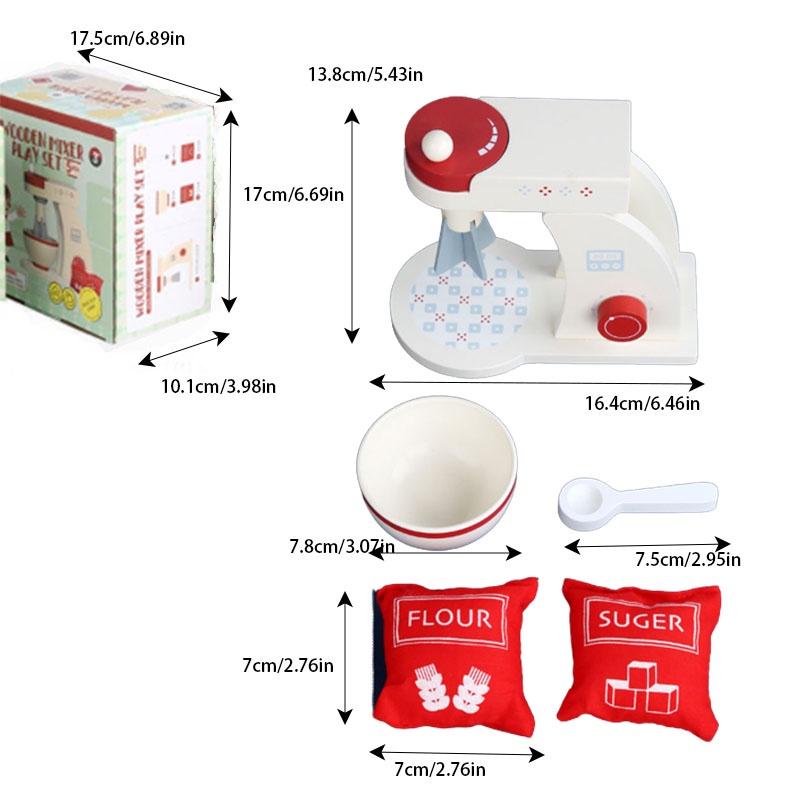 Wood Simulation Tea Set Pretend Play Kitchen Role Play Educational Toy For Kindergarten Children's Kitchen Role Play Set