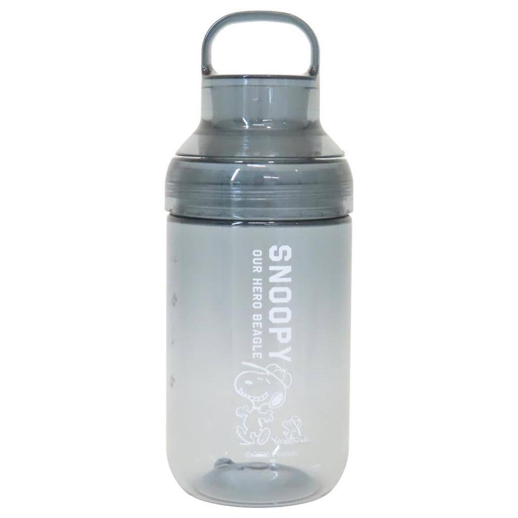 Marimo Craft Snoopy Clear Water 700ml Direct Drinking Character x H215mm Bottle, / Bottle, Goods, Gray, 85