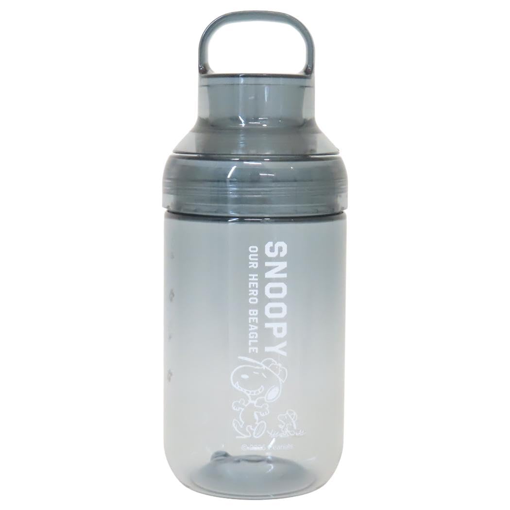 Marimo Craft Снупи Прозрачная Вода 700 мл Прямое Питье Персонаж x H215 мм Бутылка, / Бутылка, Товары, Серый, 85 серый