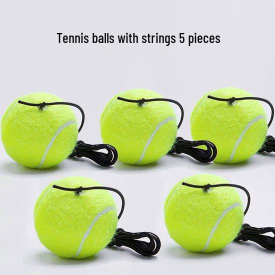 Solo Tennis Trainer Set with Rebound Base & String