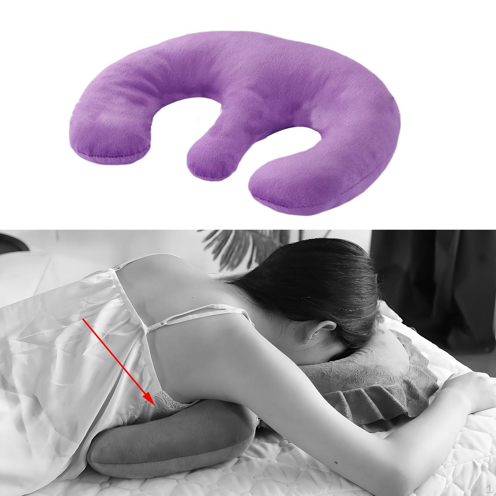 

Салон красоты Подушка для груди Дышащая Массажная Подушка для груди Валик для дома фиолетовый