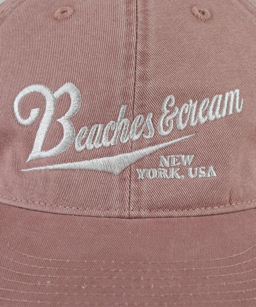 Bichiseuaenkeulim New York Usa Plat-Ball Cap-Pink