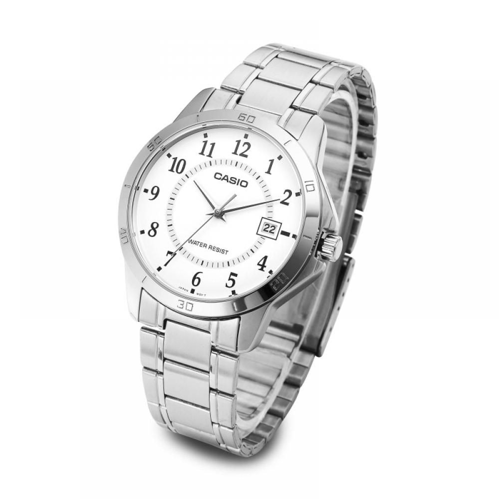 Casio Mtp V004d 7budf  Mtp V004d 7b  Analog Sat Student Male Metal Watch