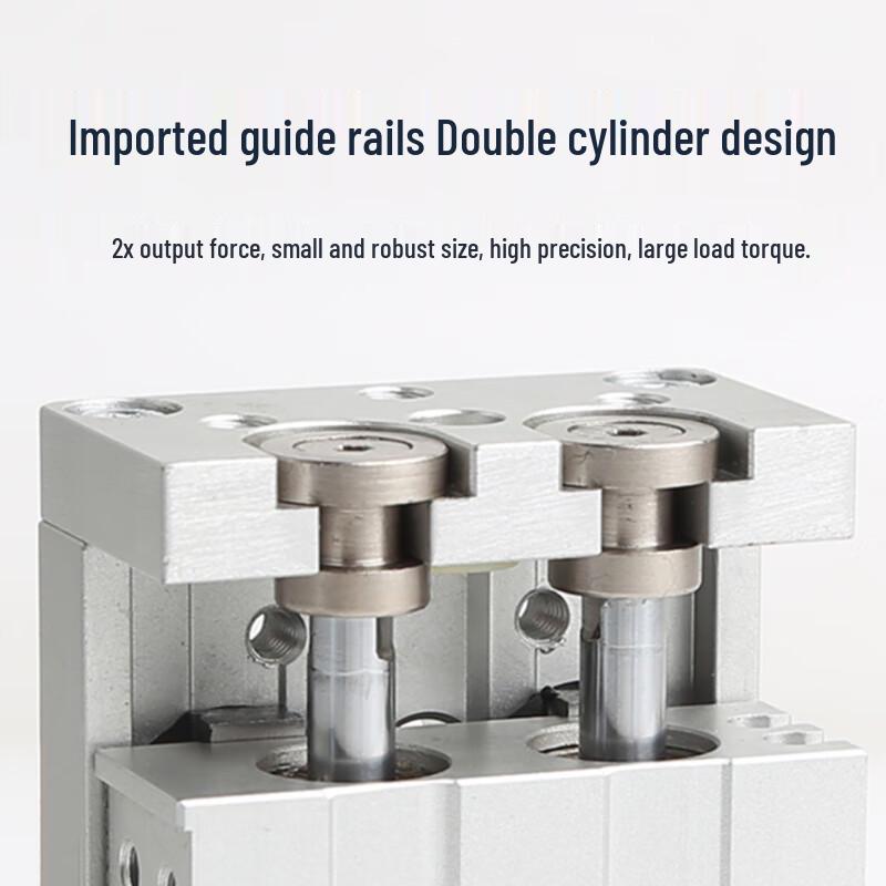 YFGPH HLQ Series Mini Pneumatic Linear Slide Cylinder