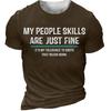 Men's T Shirt Fashion Letter Graphic T-Shirt for Men 3D Printed T Shirt Summer Short Sleeve Tee Casual Top Oversize Man Clothing